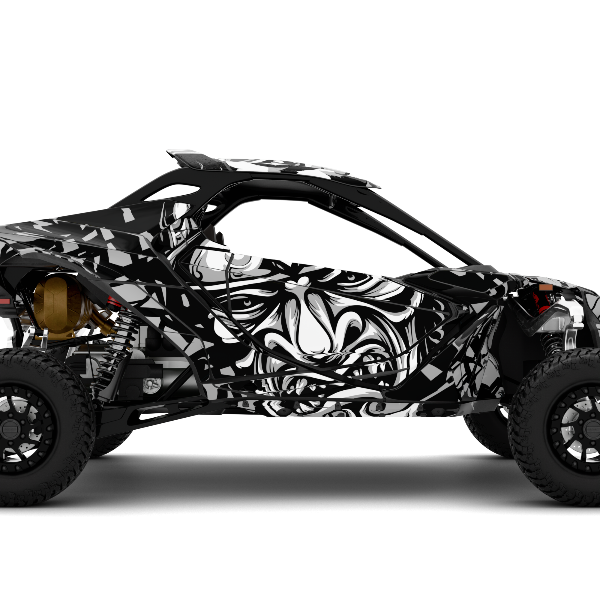 VIKING design stickers for Can-Am Maverick R (from 2024)