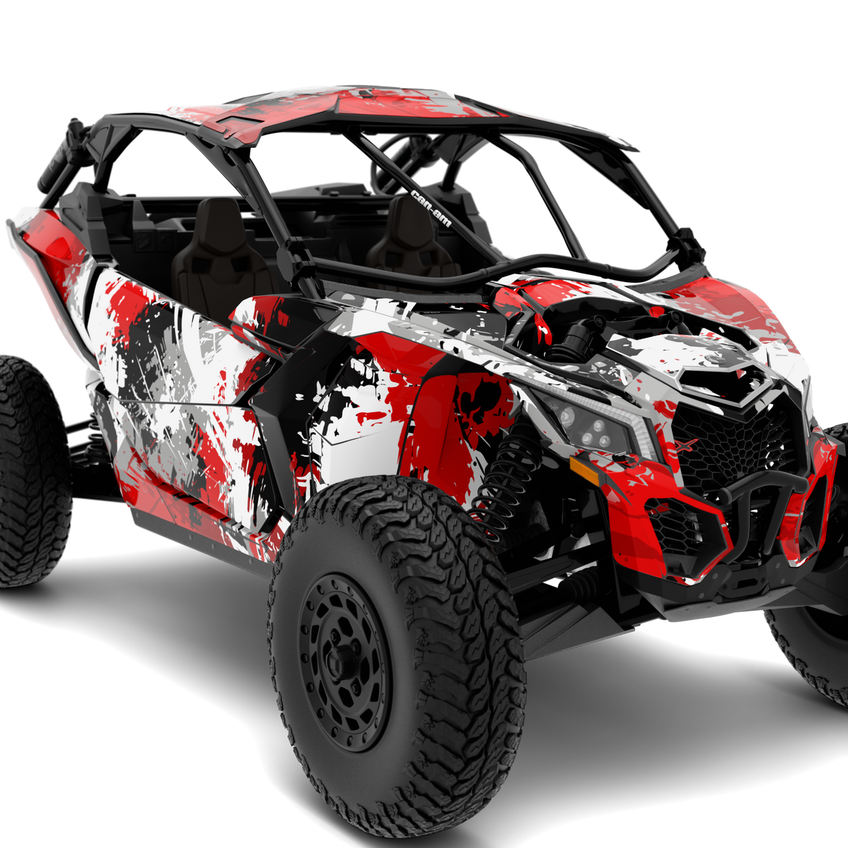 Naklejki w stylu DRIFT do Can-Am Maverick X3 (od 2016)