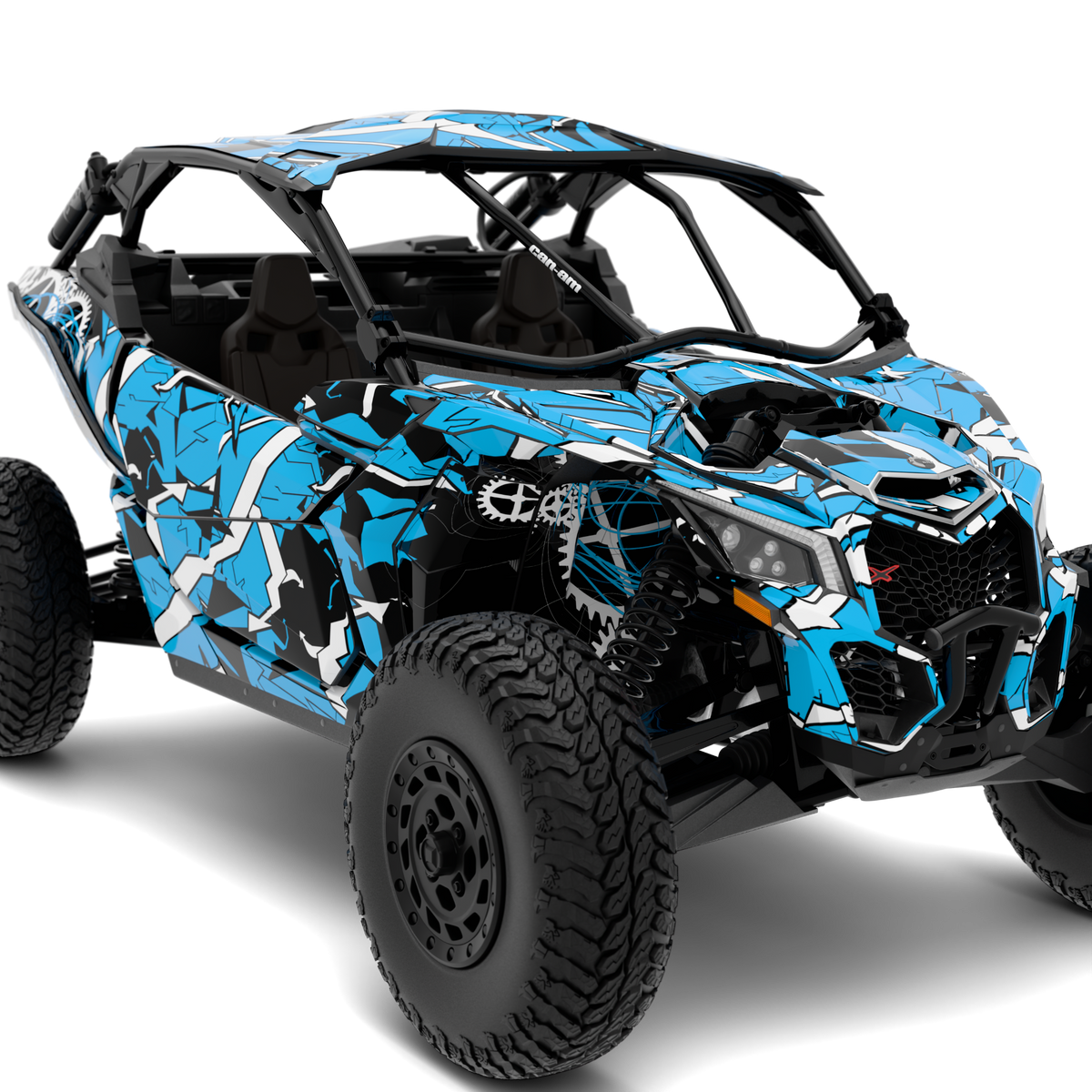 Naklejki o designie GEOMETRICK do Can-Am Maverick X3 (od 2016)