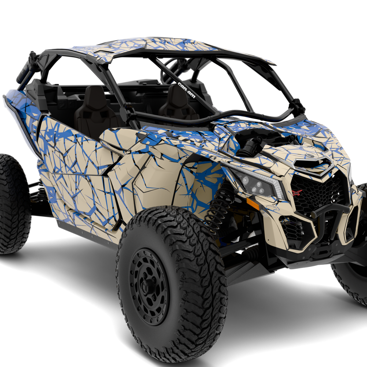 Naklejki QUAKE design do Can-Am Maverick X3 (od 2016)