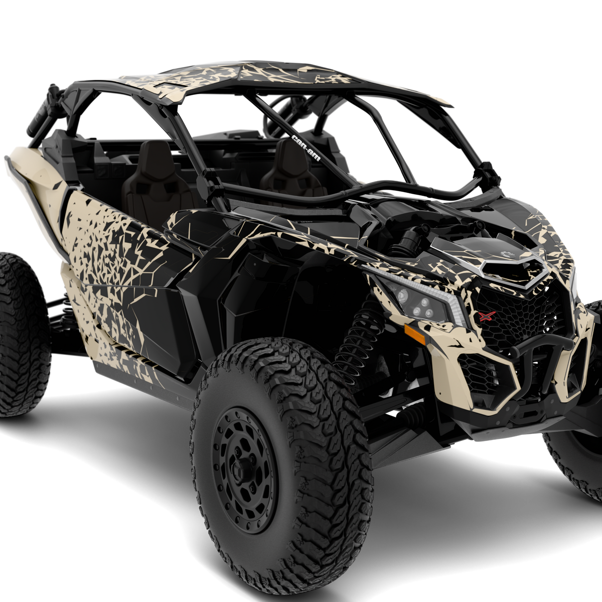 Naklejki SHARDS do Can-Am Maverick X3 (od 2016)