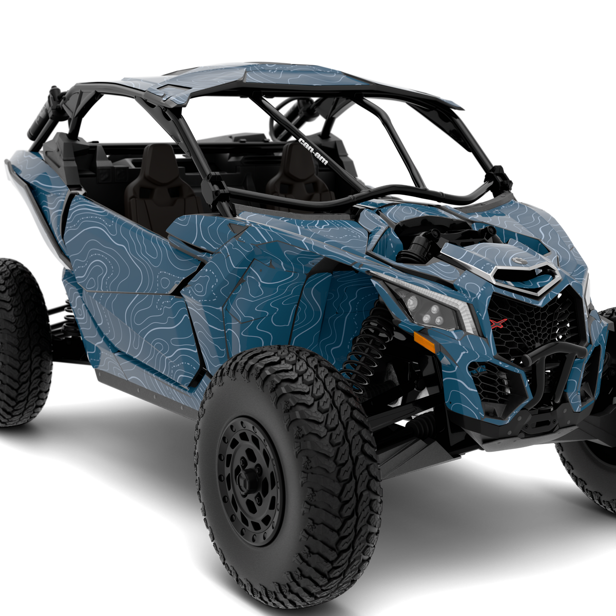 Naklejki TOPOGRAFICZNE na Can-Am Maverick X3 (od 2016)