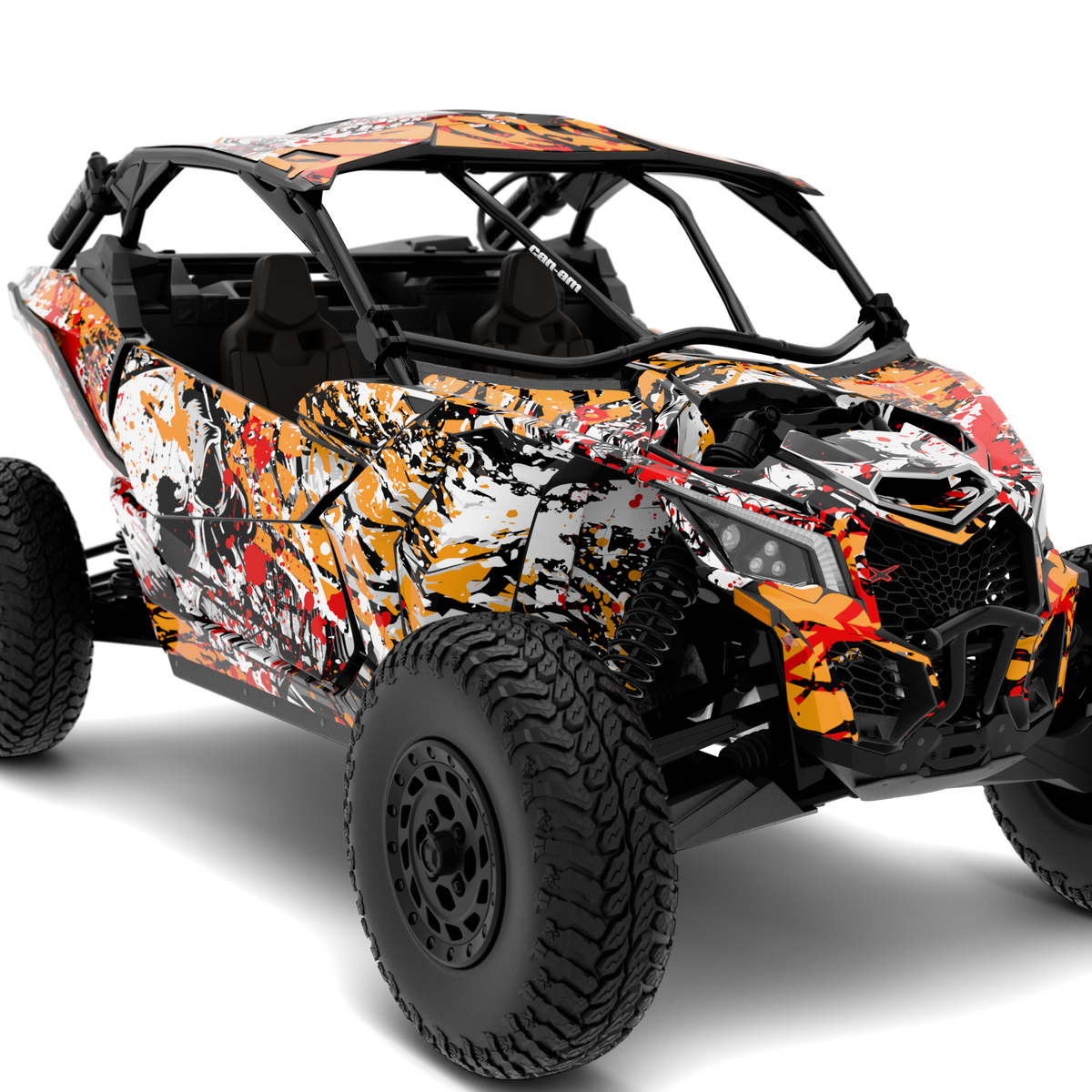 Naklejki WRAITH do Can-Am Maverick X3 (od 2016)