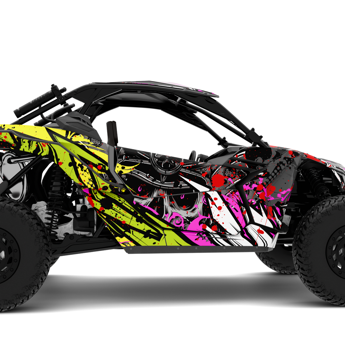 Naklejki w stylu GRAFFITI do Can-Am Maverick X3 (od 2016)