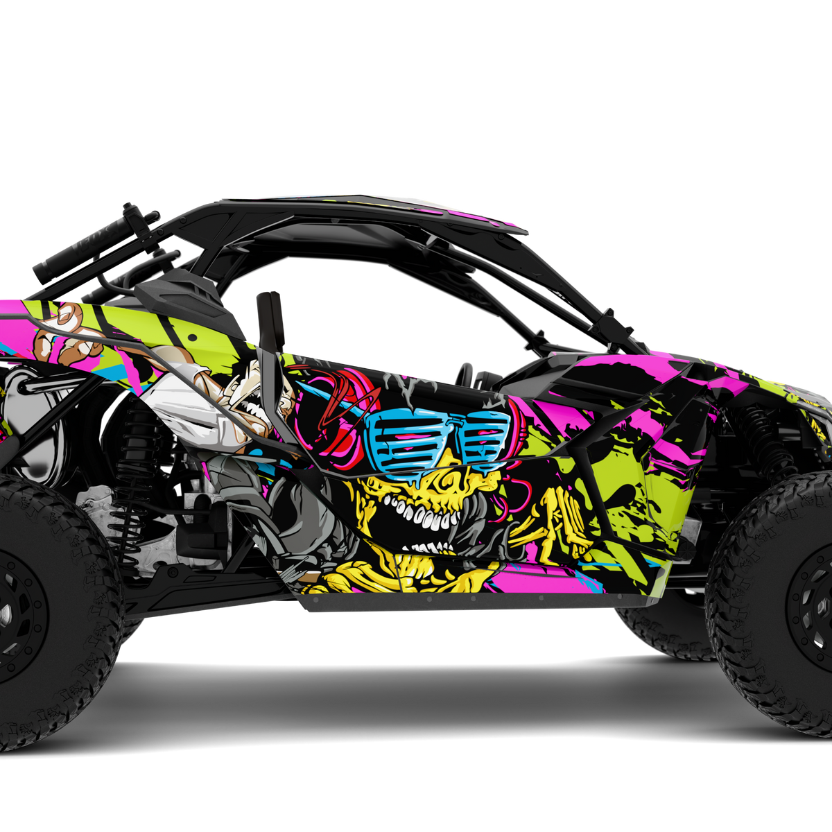 Naklejki PHANTOM design do Can-Am Maverick X3 (od 2016)