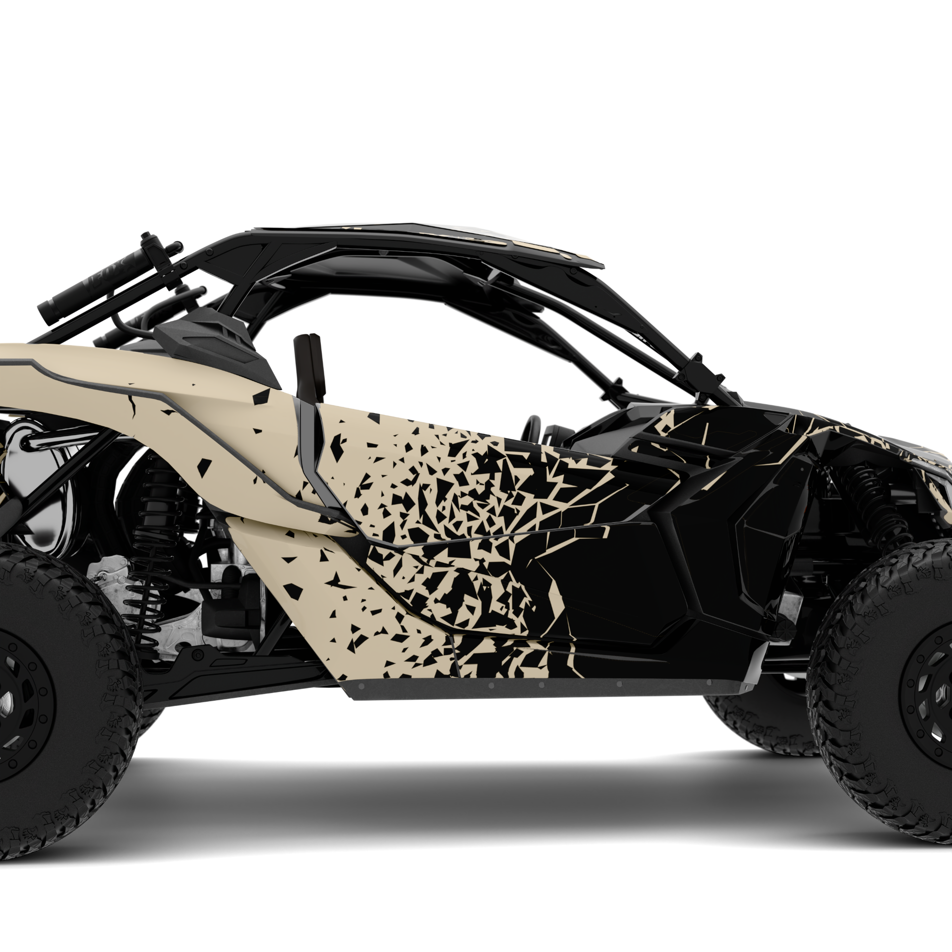 SHARDS design stickers for Can-Am Maverick X3 (from 2016)