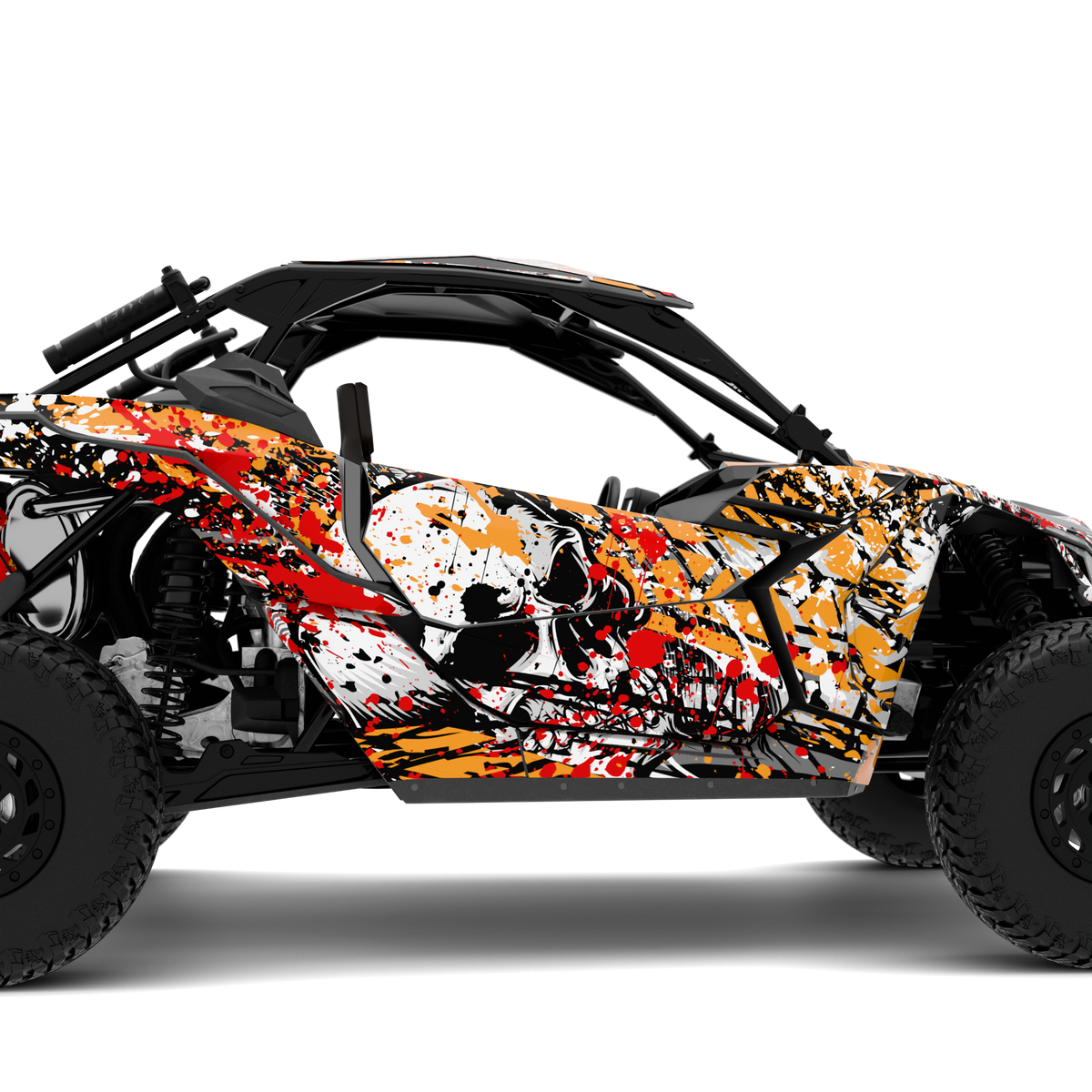 Naklejki WRAITH do Can-Am Maverick X3 (od 2016)