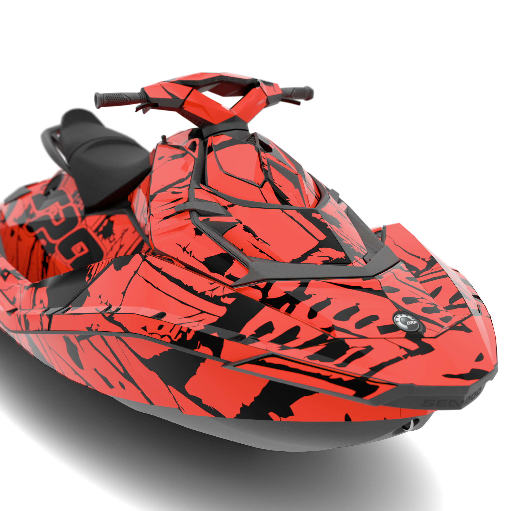 BREAKOUT design stickers for Sea-Doo Spark (from 2014)