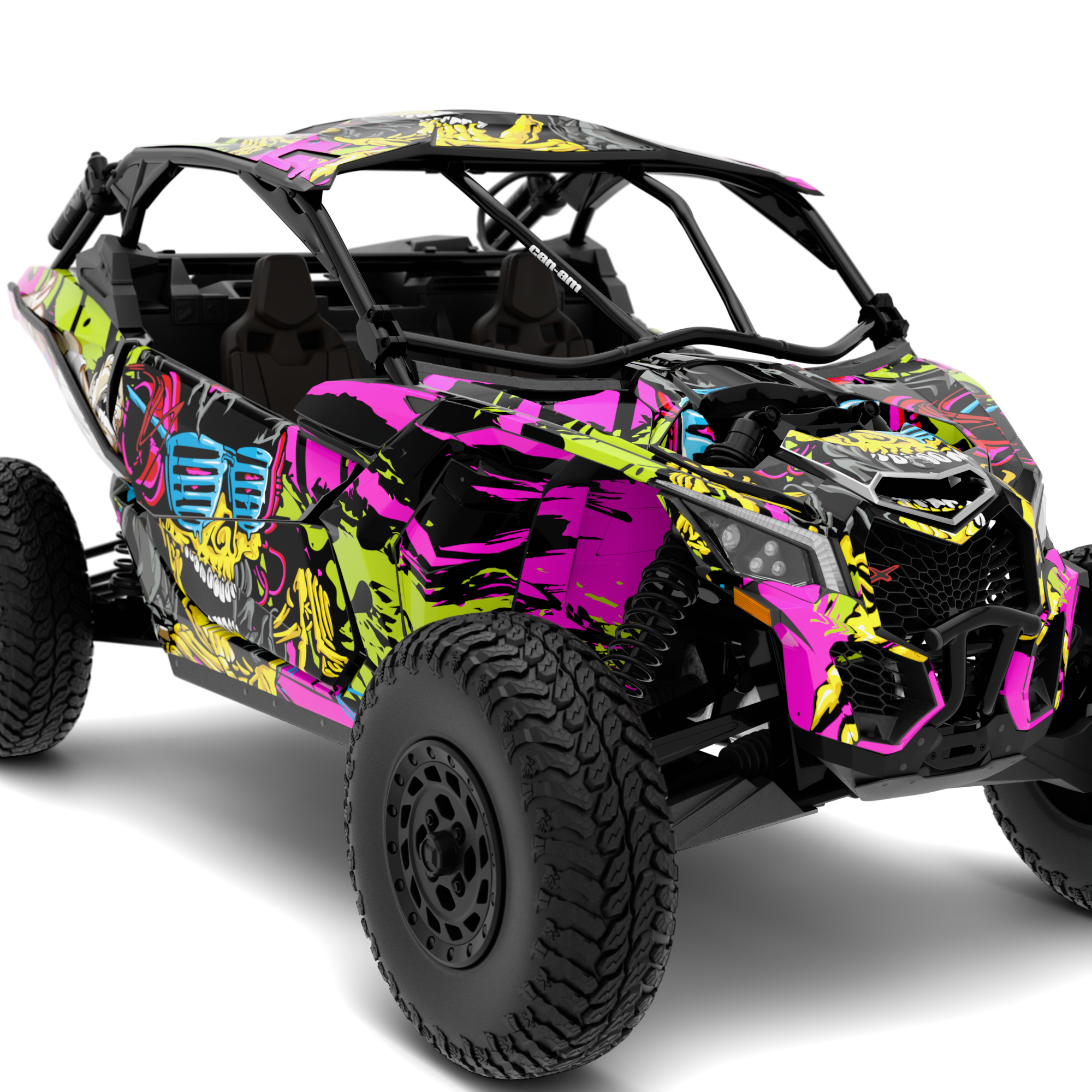 PHANTOM design stickers for Can-Am Maverick X3 (from 2016)