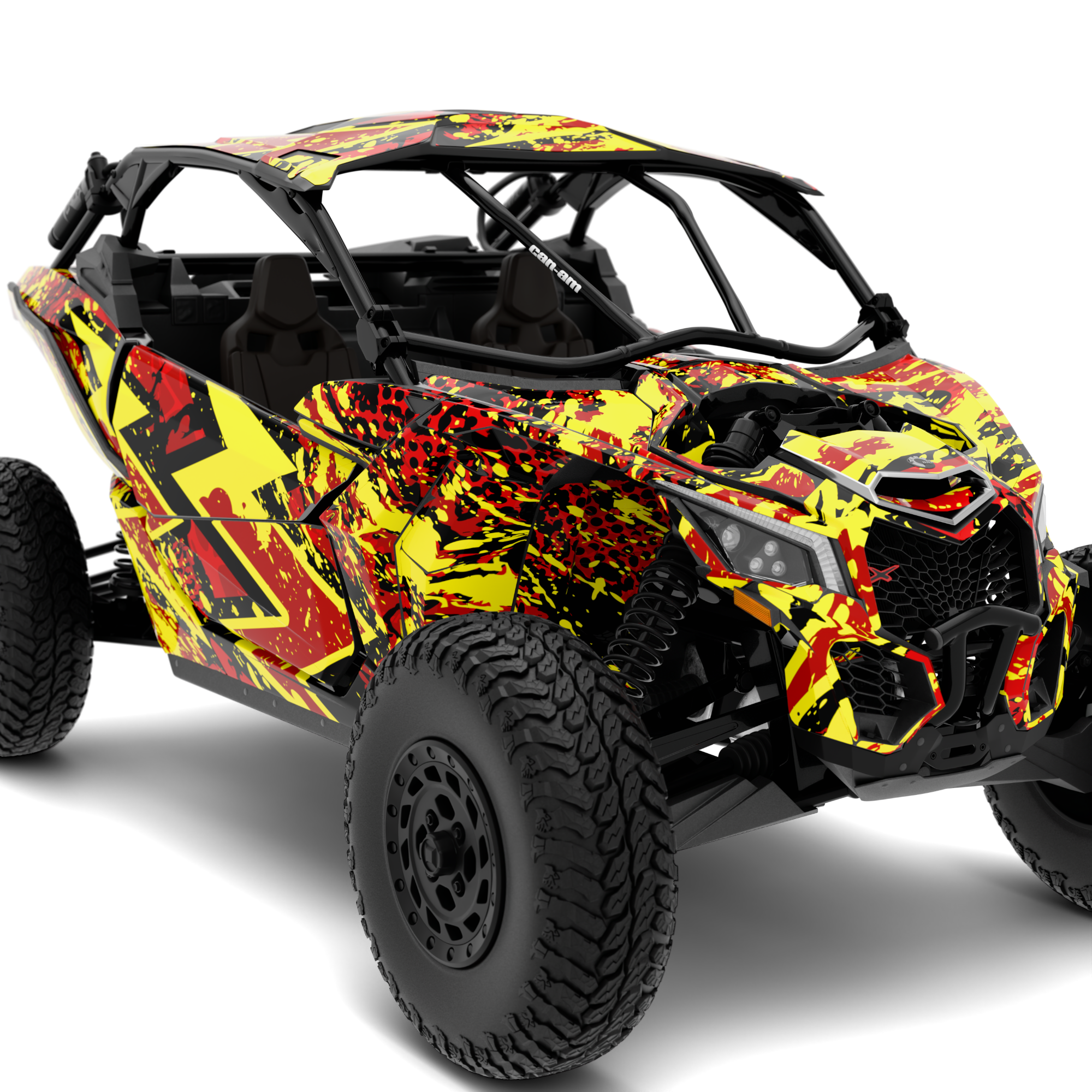 SPARK design stickers for Can-Am Maverick X3 (from 2016)
