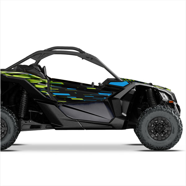 CYBER design stickers for Can-Am Maverick X3 (10)