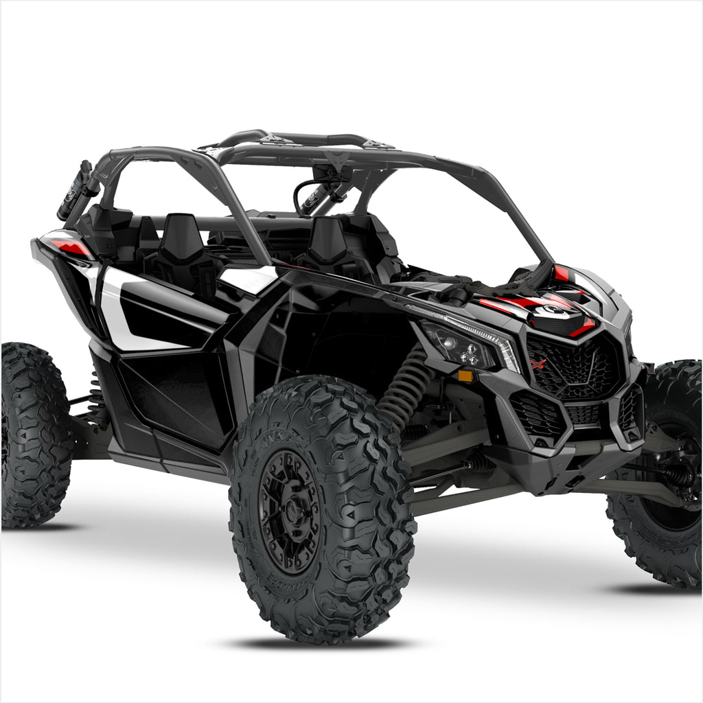 SIMPLE design stickers for Can-Am Maverick X3 (2)