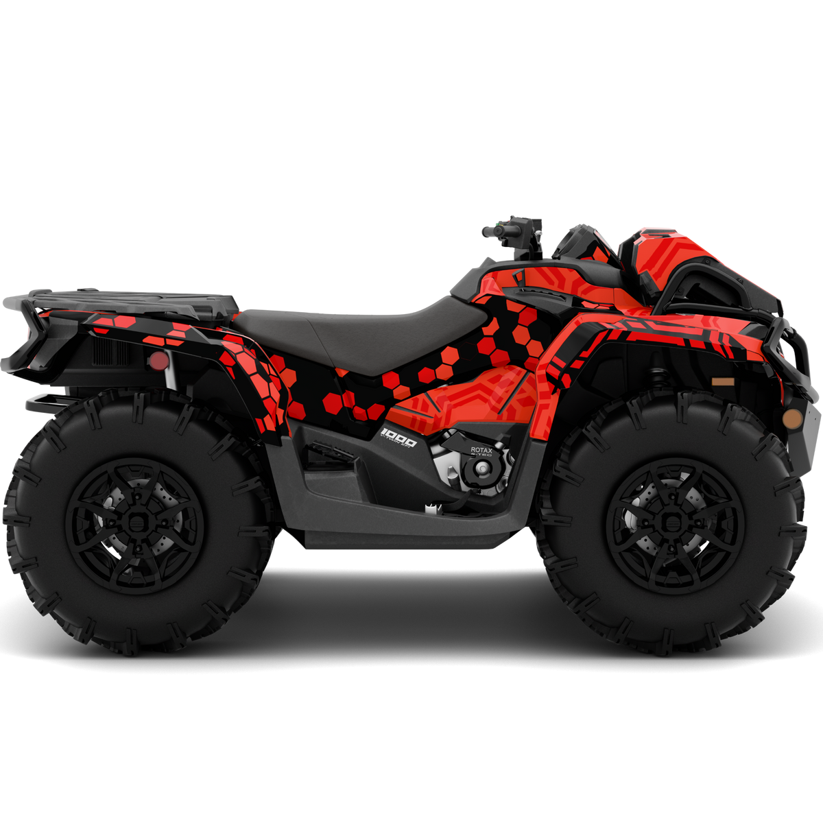 HEXA MEGA design stickers for Can-Am Outlander G2 (from 2012)