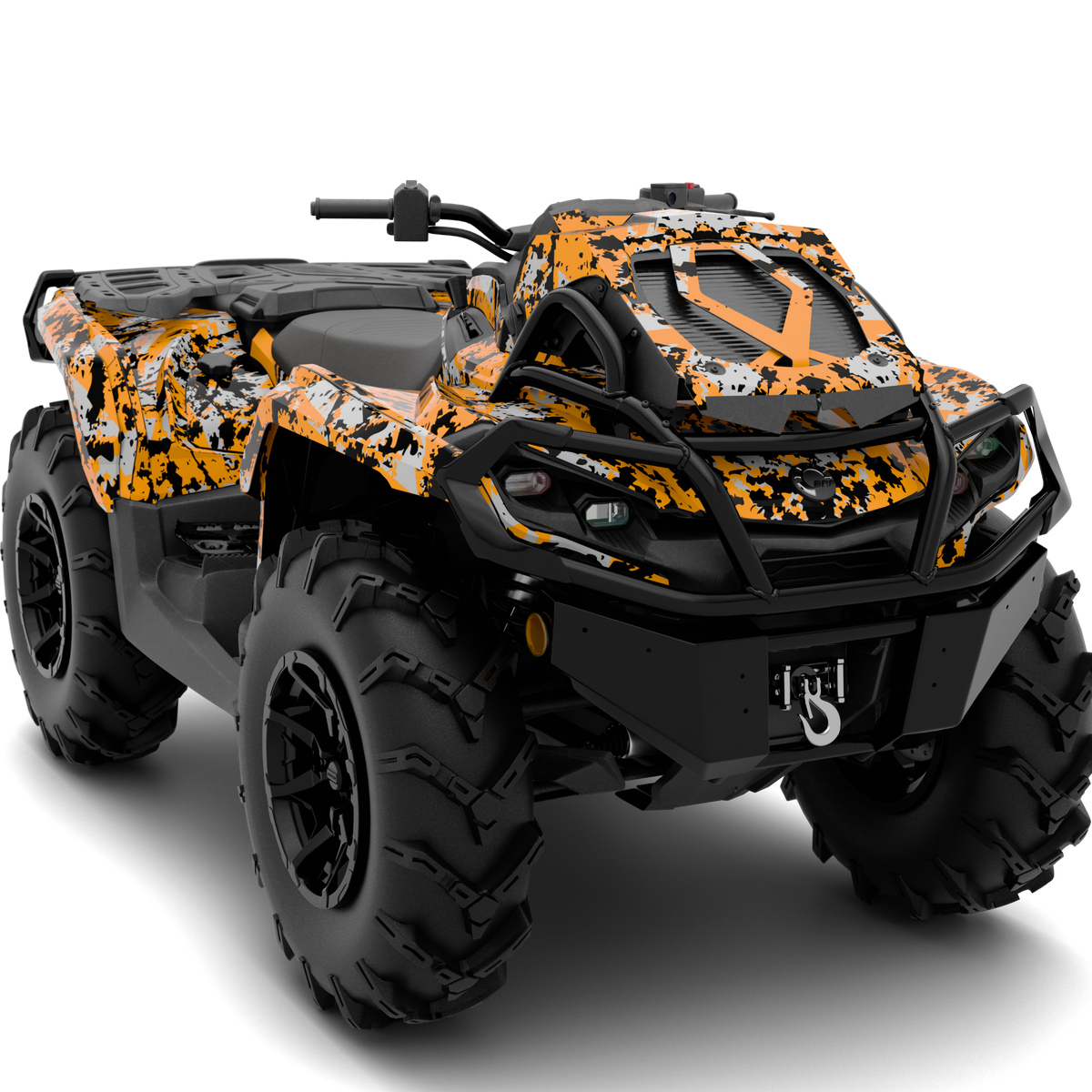 DIGITAL SPOT design stickers for Can-Am Outlander G2 (from 2012)