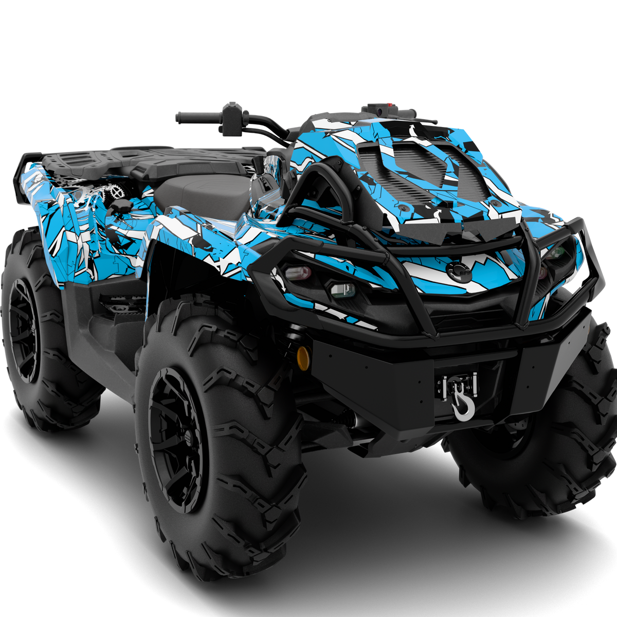 GEOMETRICK design stickers for Can-Am Outlander G2 (from 2012)