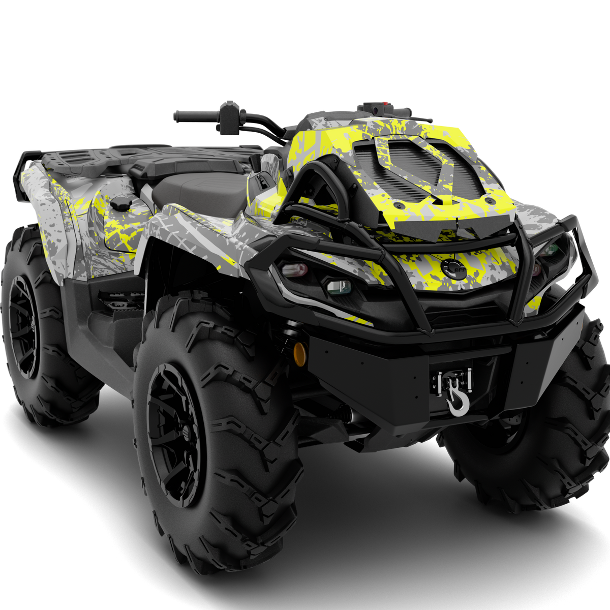 TRACKER design stickers for Can-Am Outlander G2 (from 2012)