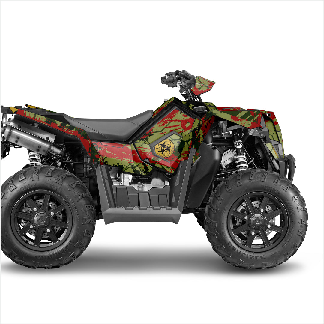 APOCALYPSE design stickers for POLARIS SCRAMBLER