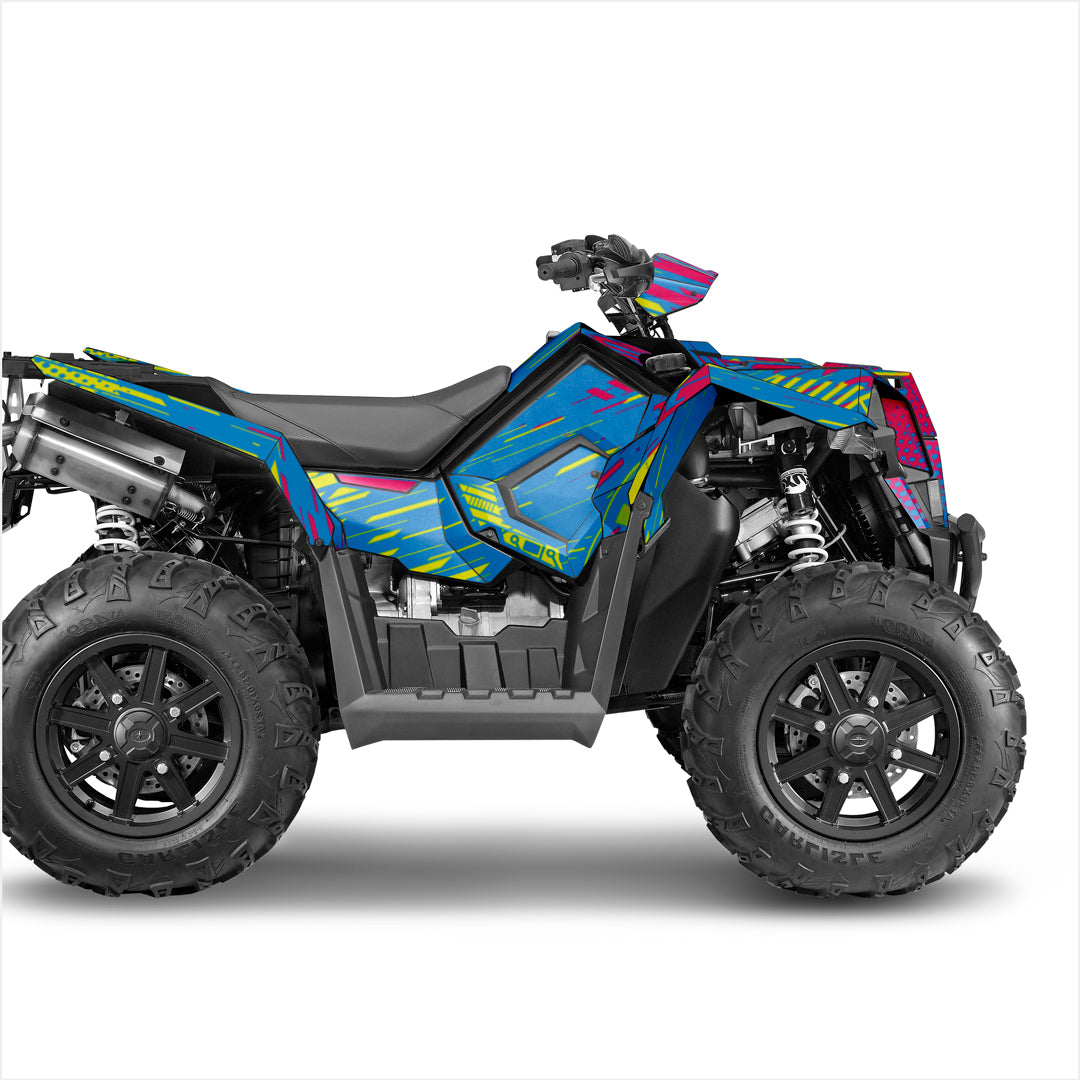 CYBER design stickers for POLARIS SCRAMBLER
