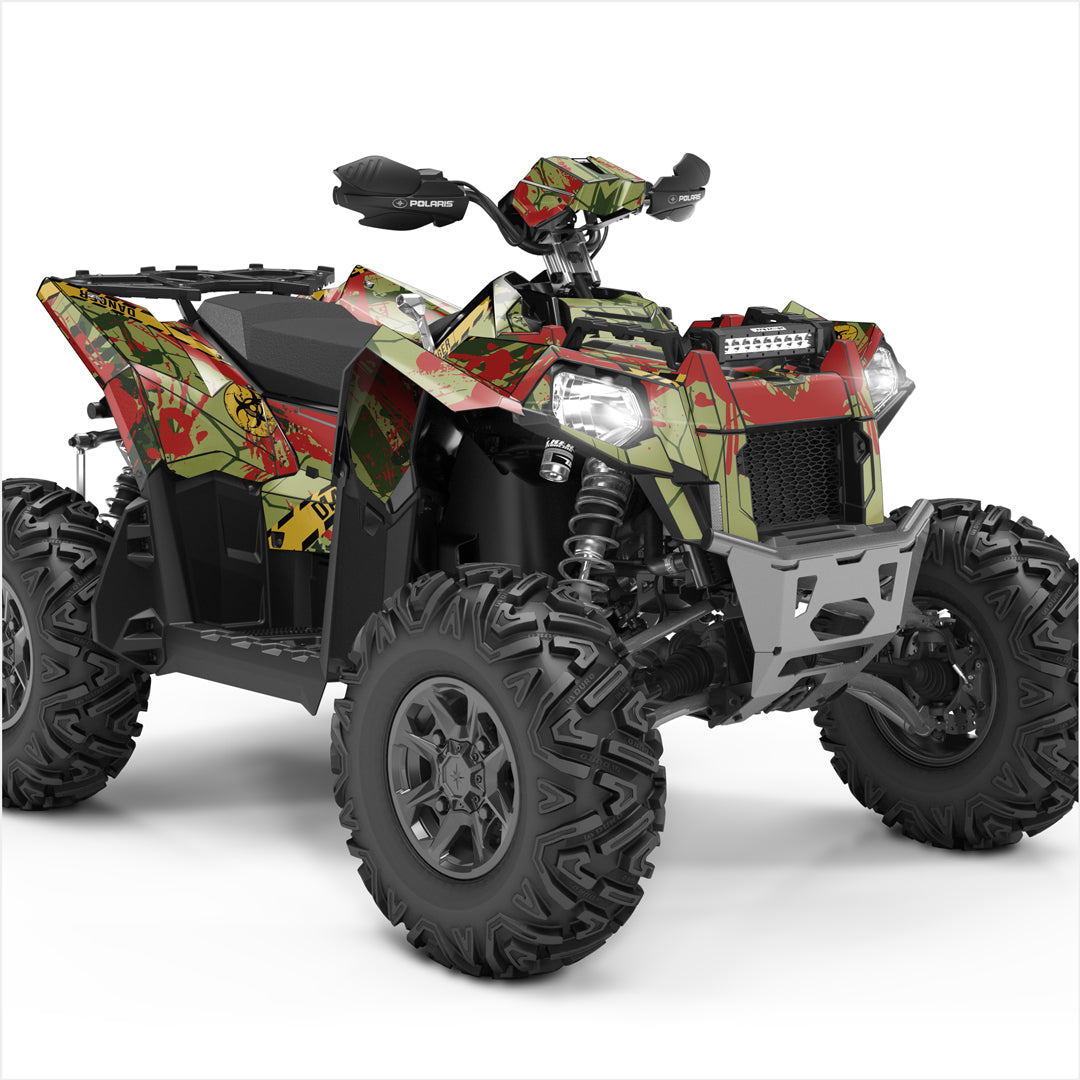 APOCALYPSE design stickers for POLARIS SCRAMBLER