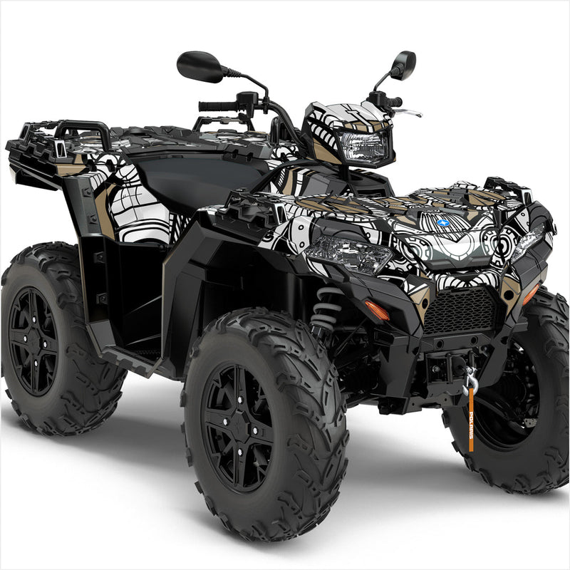 PETROL HEAD Designaufkleber für POLARIS SPORTSMAN