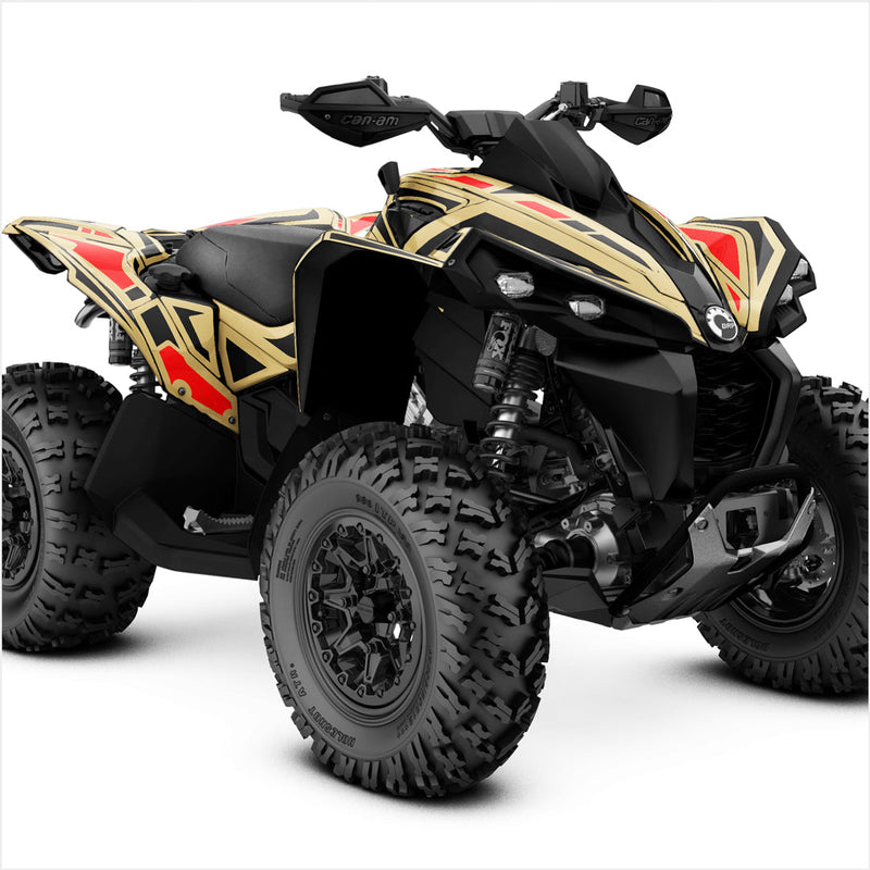SIMPLE Designaufkleber für Can-Am Renegade XXC/XMR