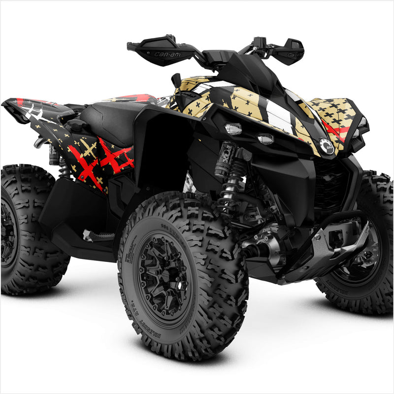 X-Design-Aufkleber für Can-Am Renegade XXC/XMR