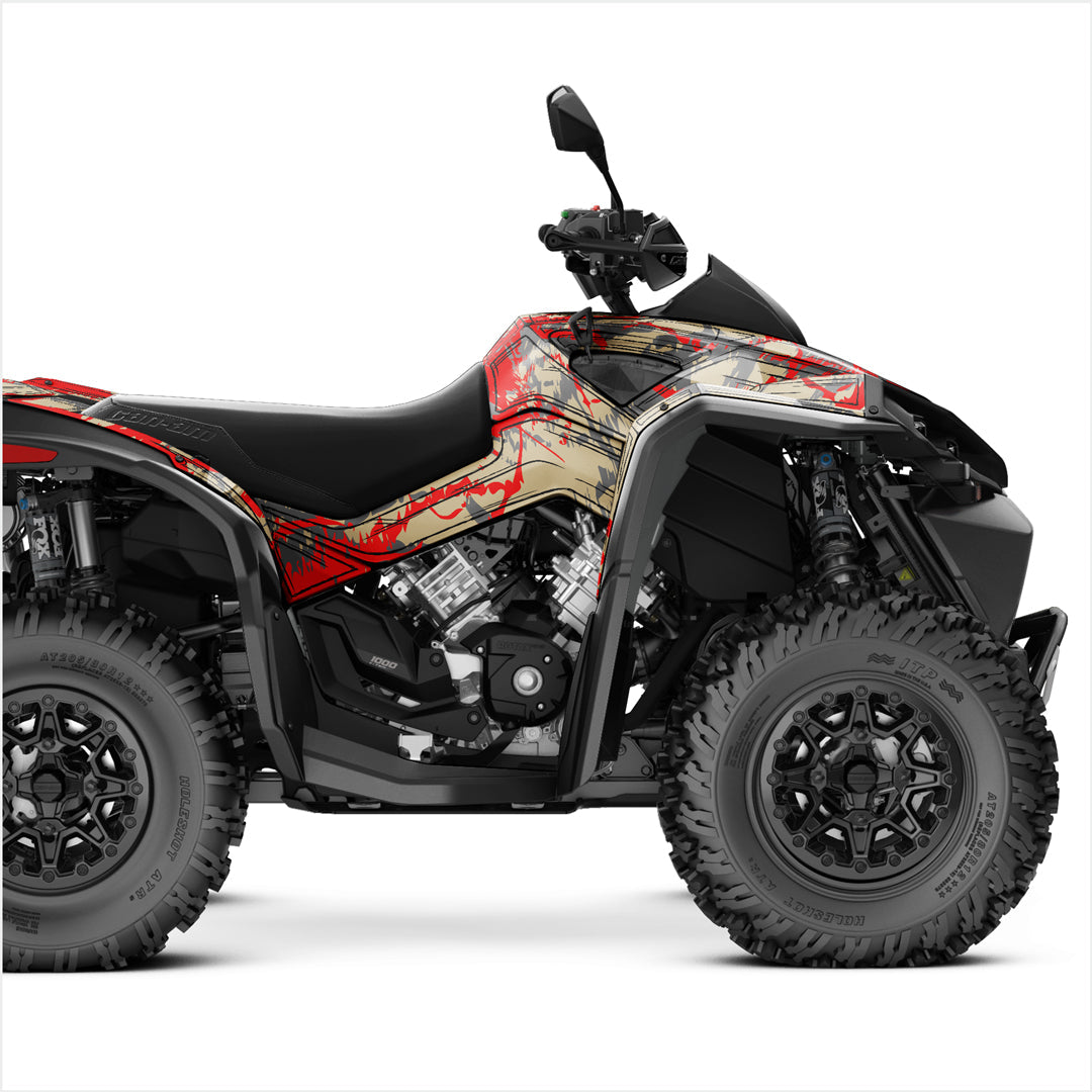 SHADED-Designaufkleber für Can-Am Renegade XXC/XMR