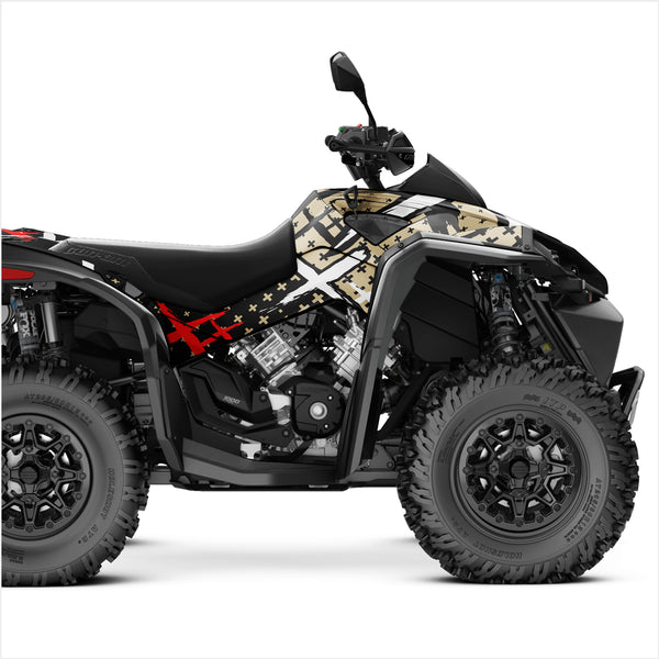 X design stickers for Can-Am Renegade XXC/XMR (1)