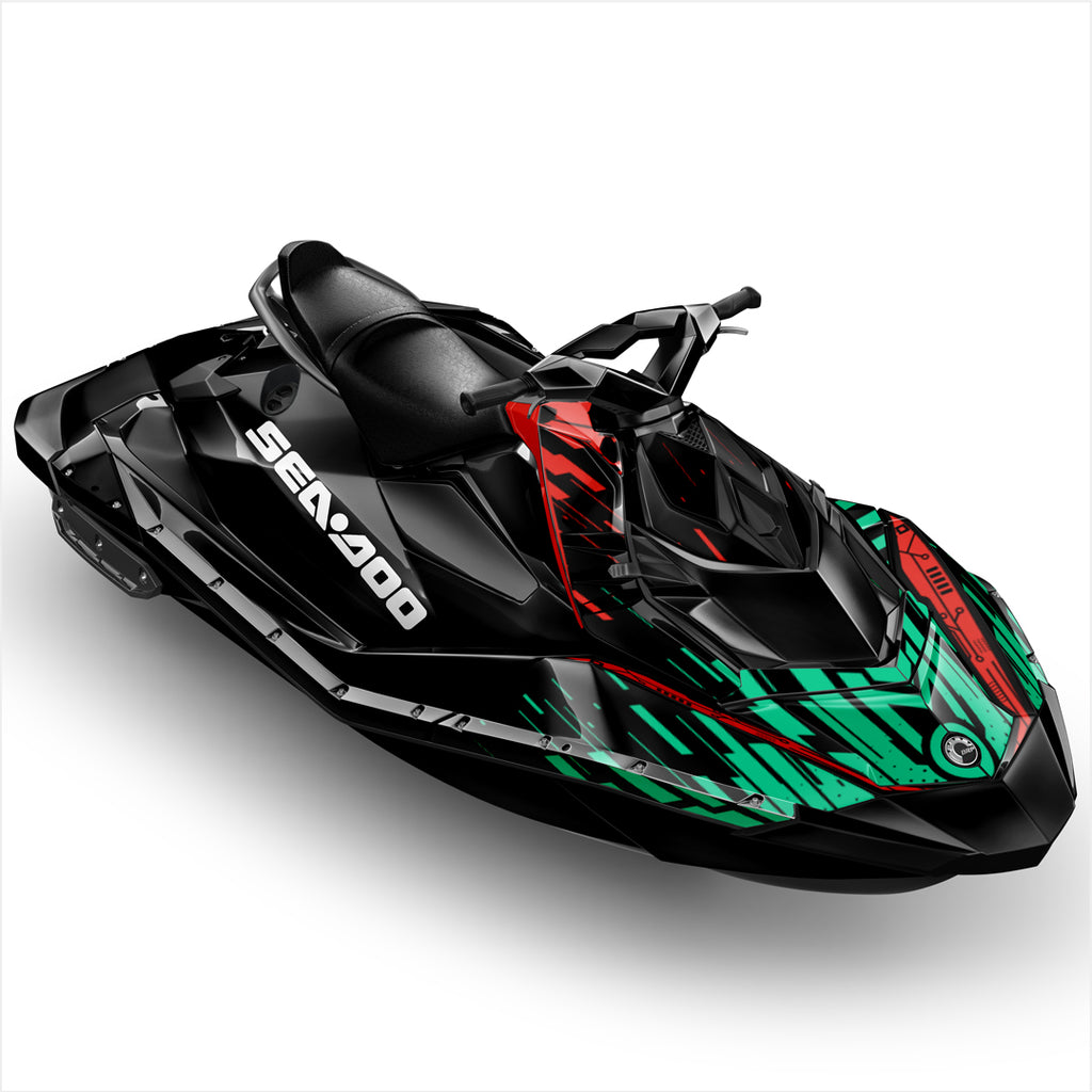 CYBER design stickers for Sea-Doo Spark (3)