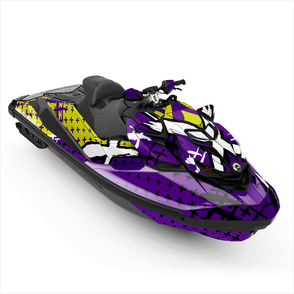 Home X design stickers for SeaDoo RXPX (3)