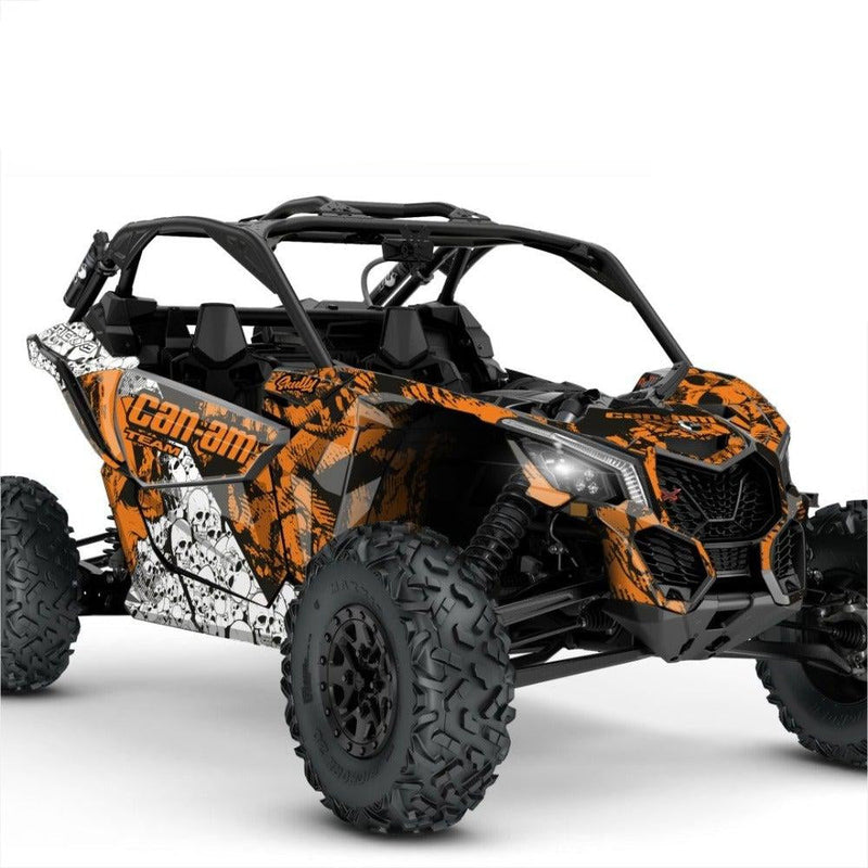 SKULLY-Designaufkleber für Can-Am Maverick X3
