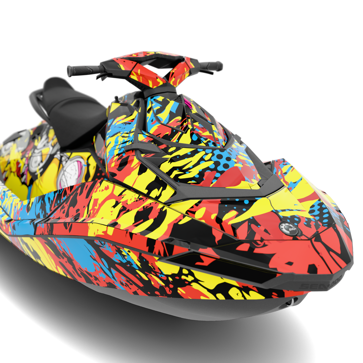 Naklejki na Sea-Doo Spark (od 2014) – wzór MINIONS