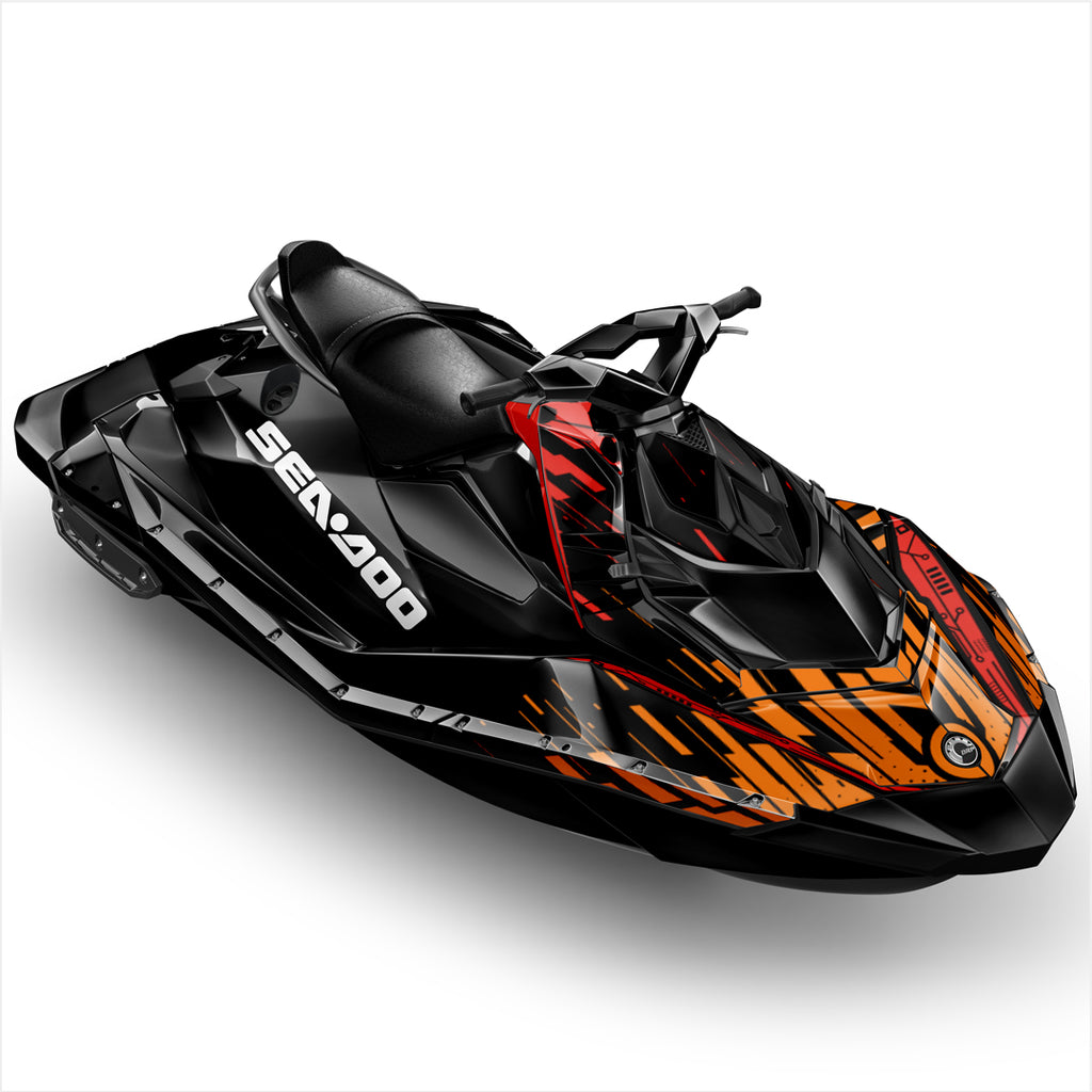 CYBER design stickers for Sea-Doo Spark (6)