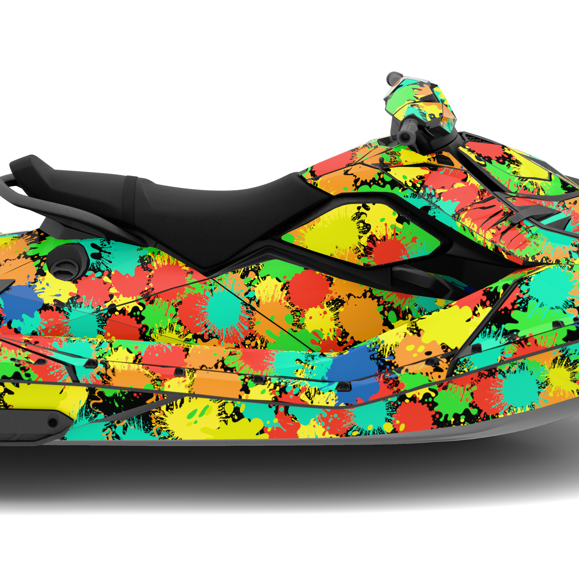 COLOUR SPLASH design stickers for Sea-Doo Spark (from 2014)