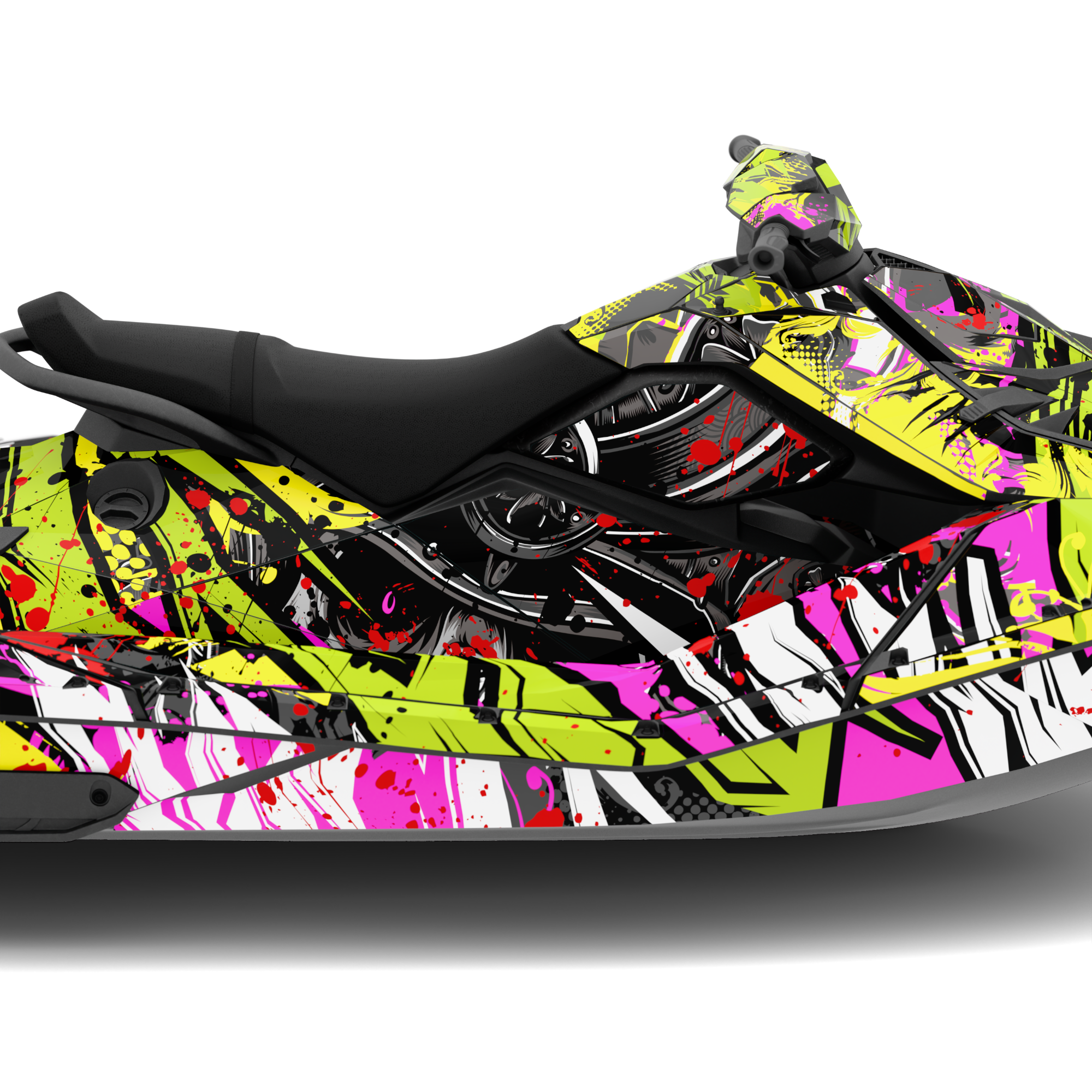 GRAFFITI design stickers for Sea-Doo Spark (from 2014)