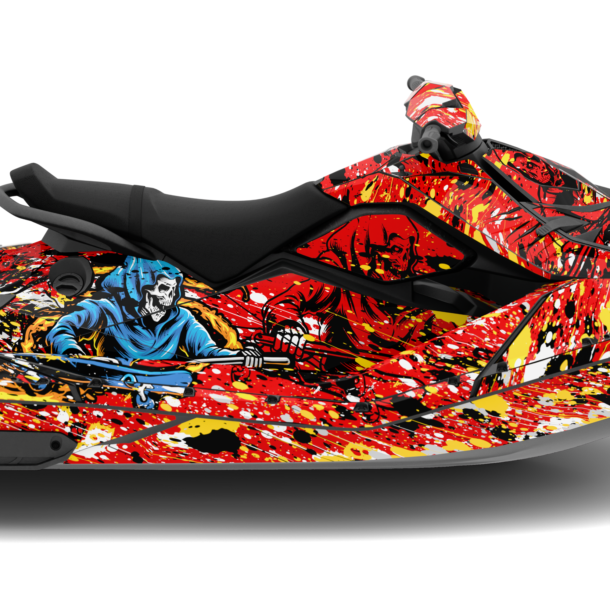 PUNISHER design stickers for Sea-Doo Spark (from 2014)