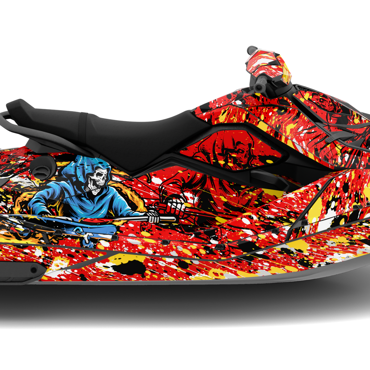 Naklejki PUNISHER na Sea-Doo Spark (od 2014)