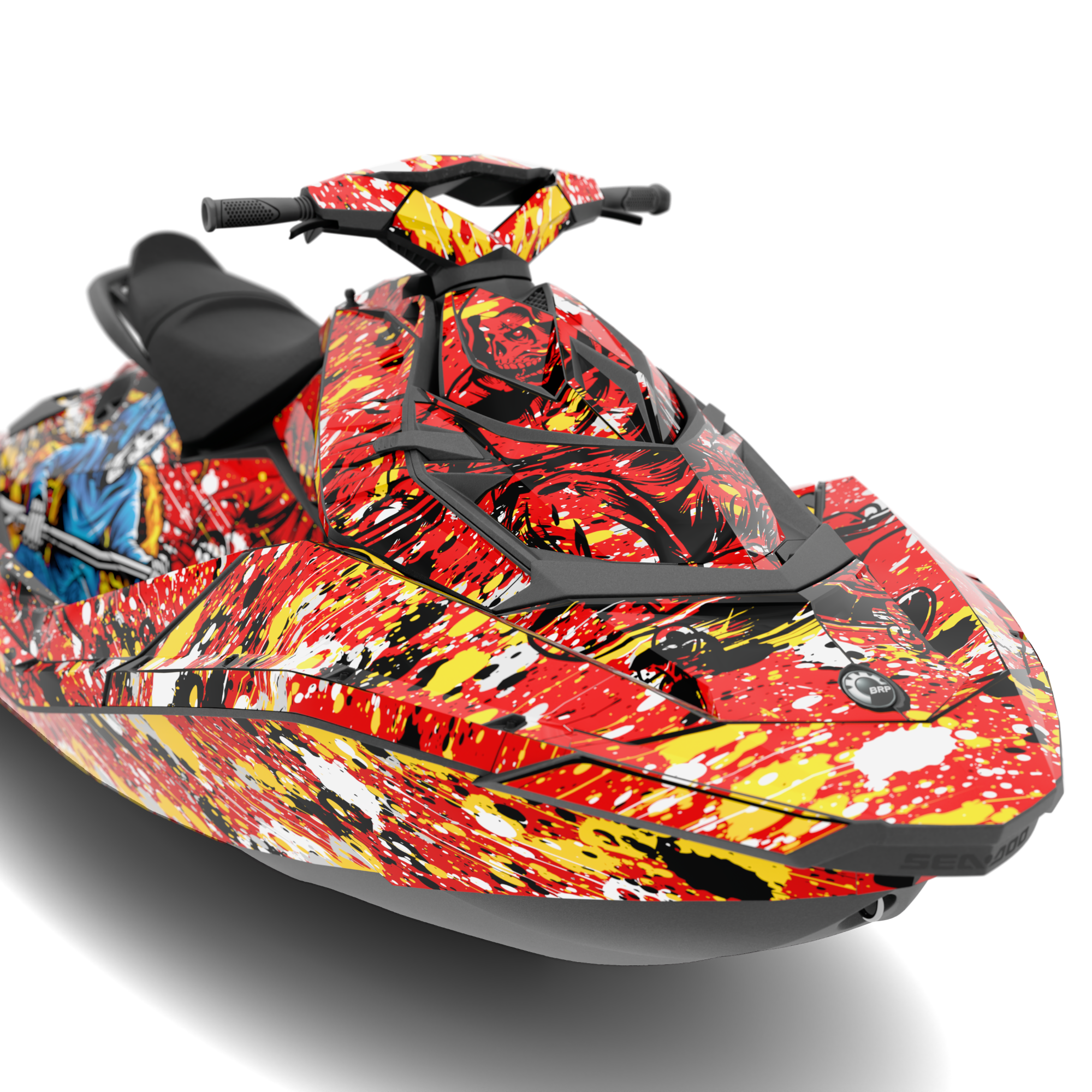 PUNISHER design stickers for Sea-Doo Spark (from 2014)