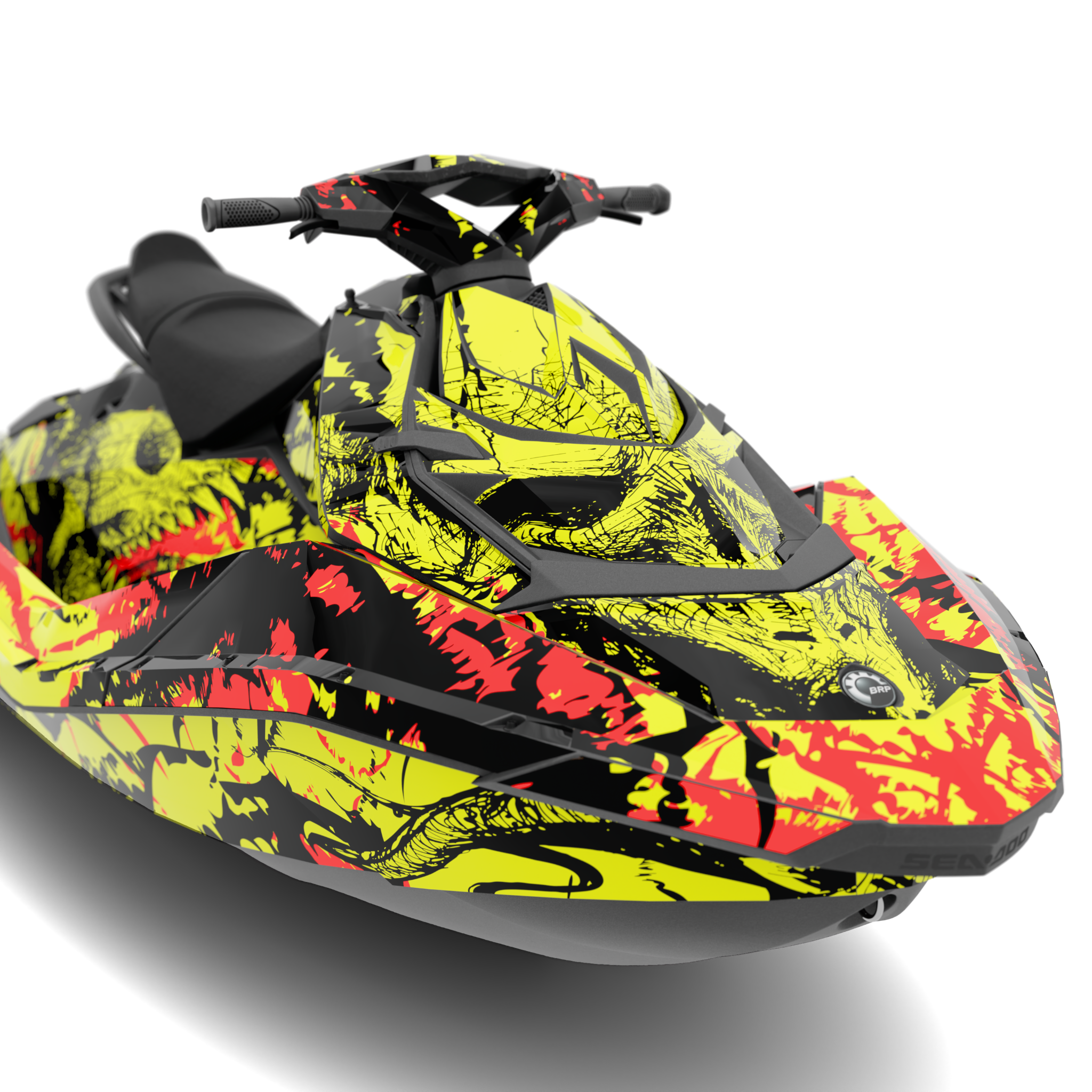 SYMBIOTE design stickers for Sea-Doo Spark (from 2014)