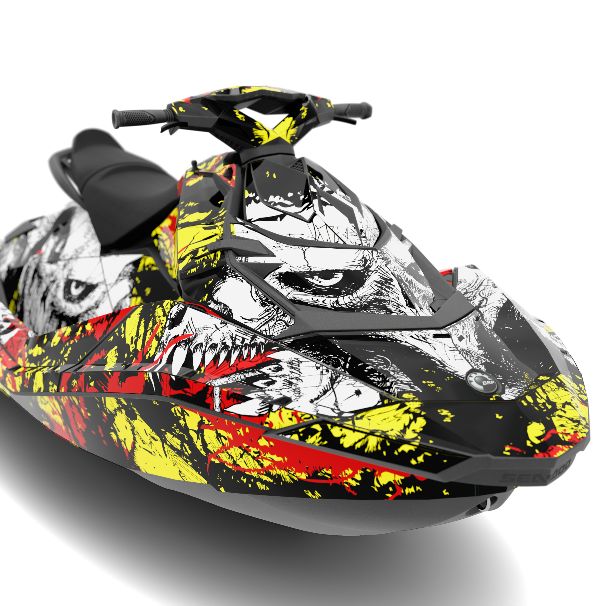 SYMBIOTE X design stickers for Sea-Doo Spark (from 2014)