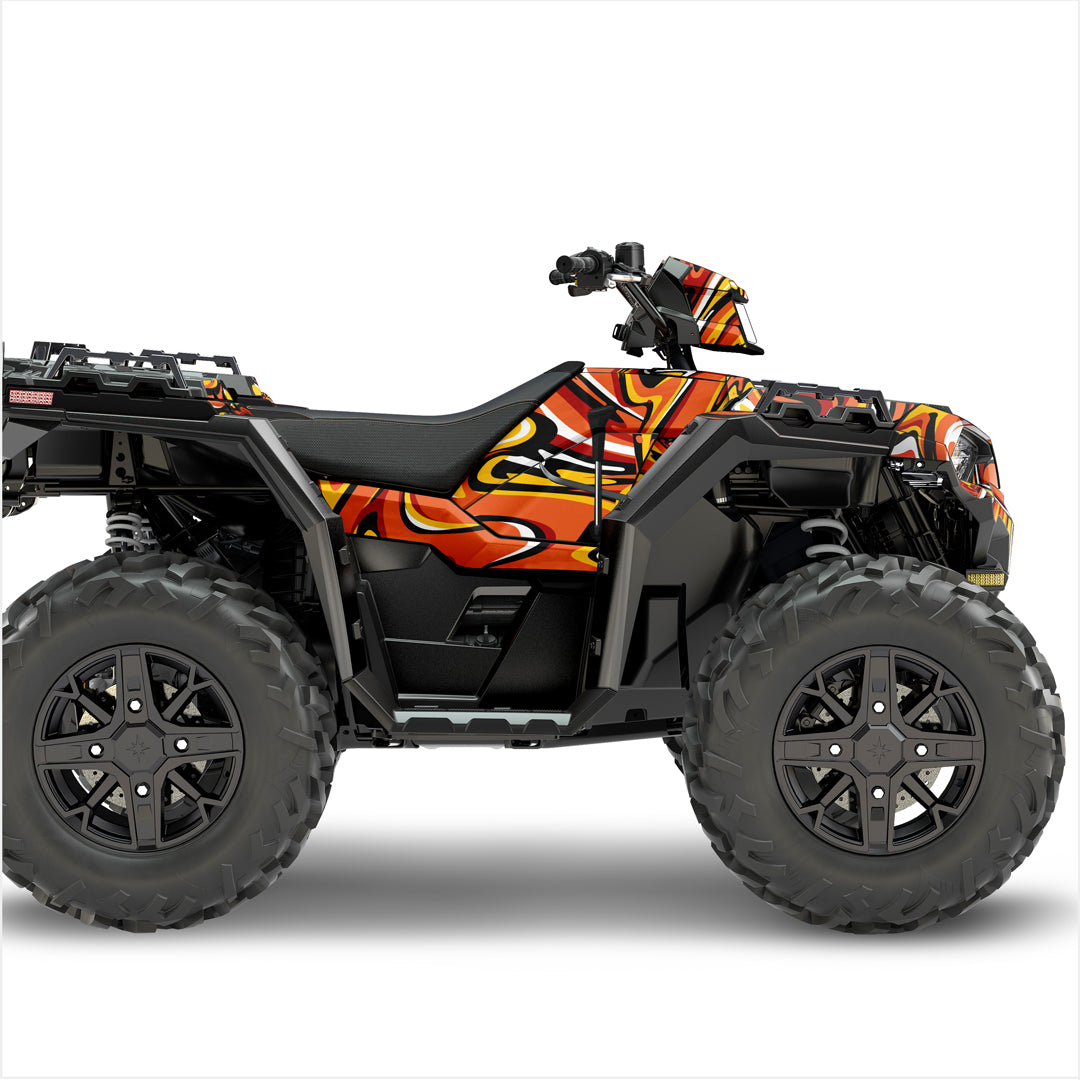 ACID design stickers for POLARIS SPORTSMAN
