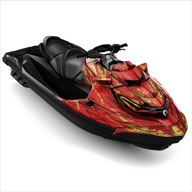 SHADED-Designaufkleber für Sea-Doo RXT/GTX