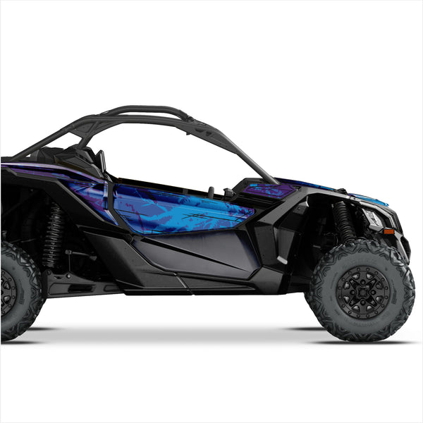SHADED design stickers for Can-Am Maverick X3 (8)