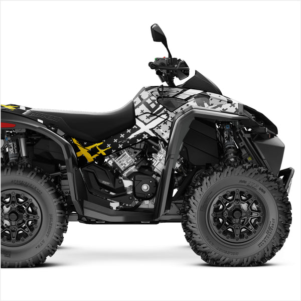 X design stickers for Can-Am Renegade XXC/XMR (2)