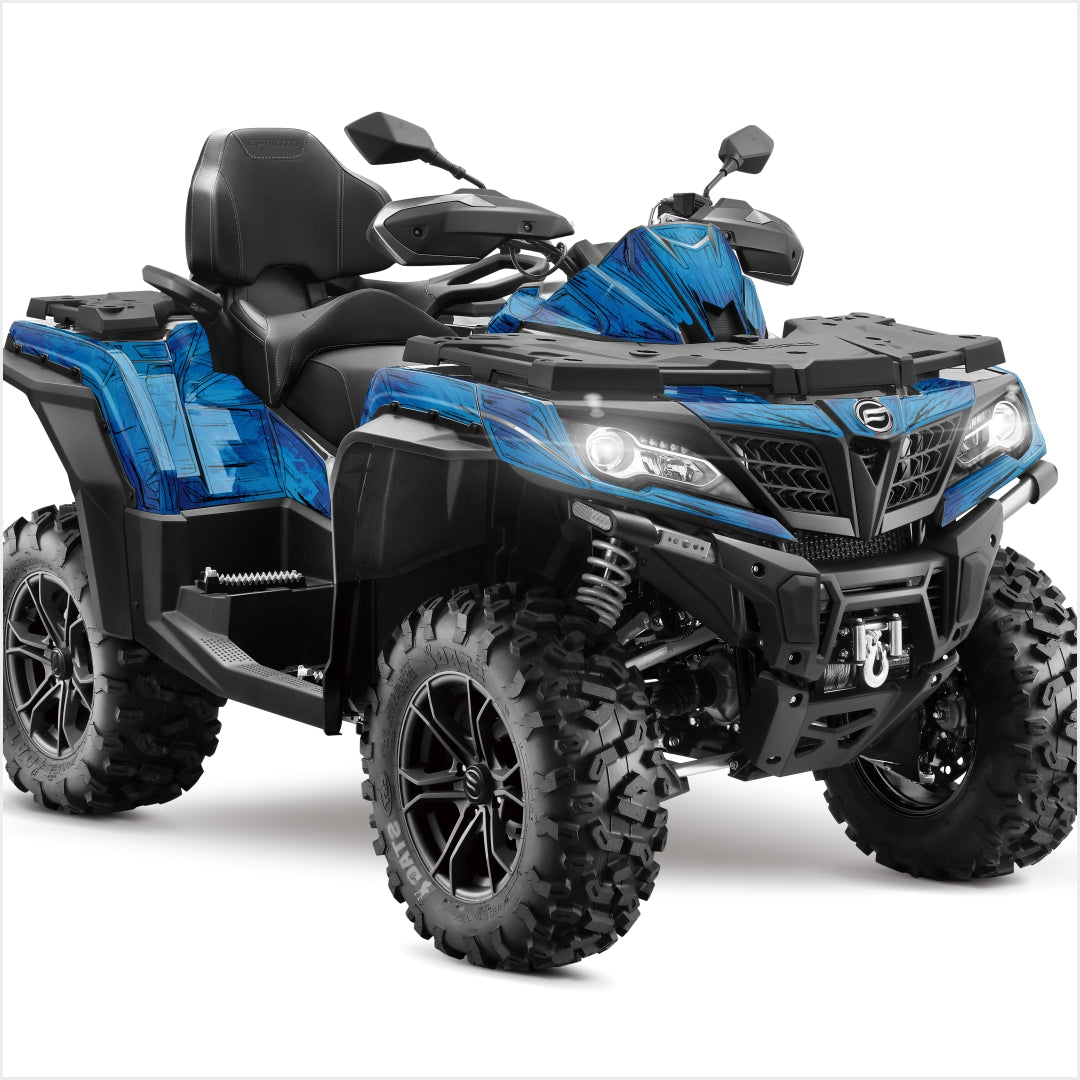 blue graphics cforce 800 850 1000 cfmoto