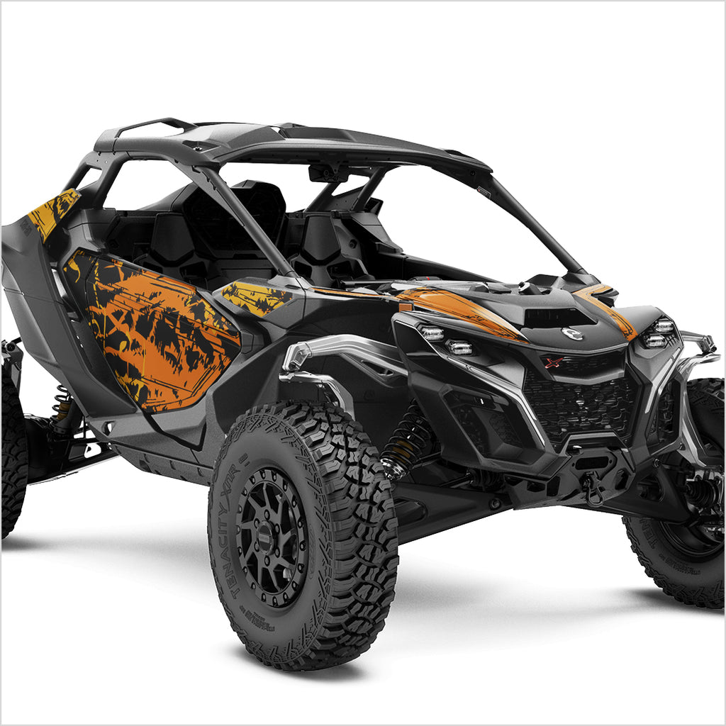 can am maverick-r 2024 decal graphics kit