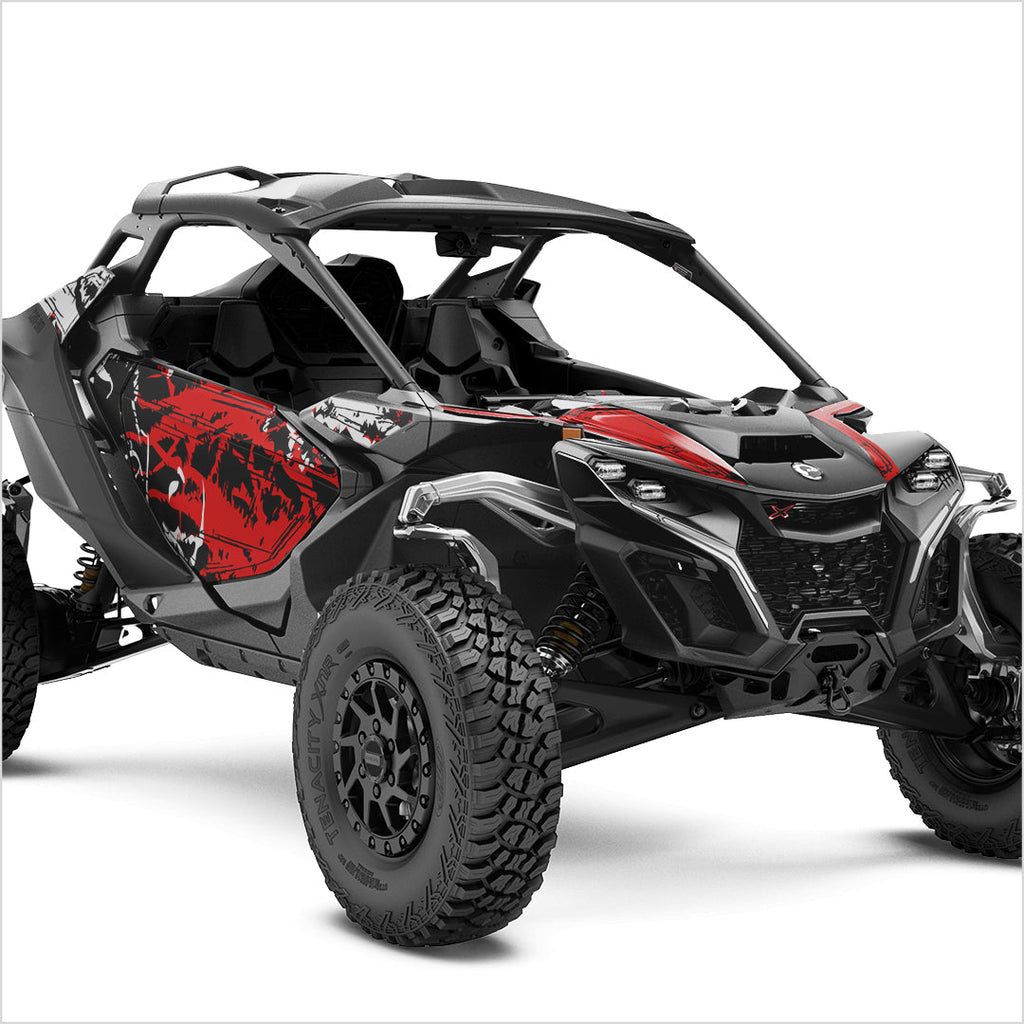 Maverick R Xrc Sticker can-am-maverick-r-2024-wrap-sticker-kit