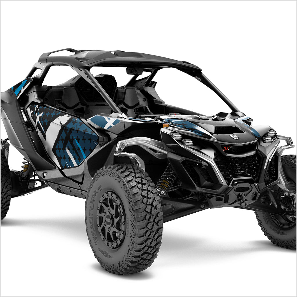 X design stickers for Can-Am Maverick R (7)