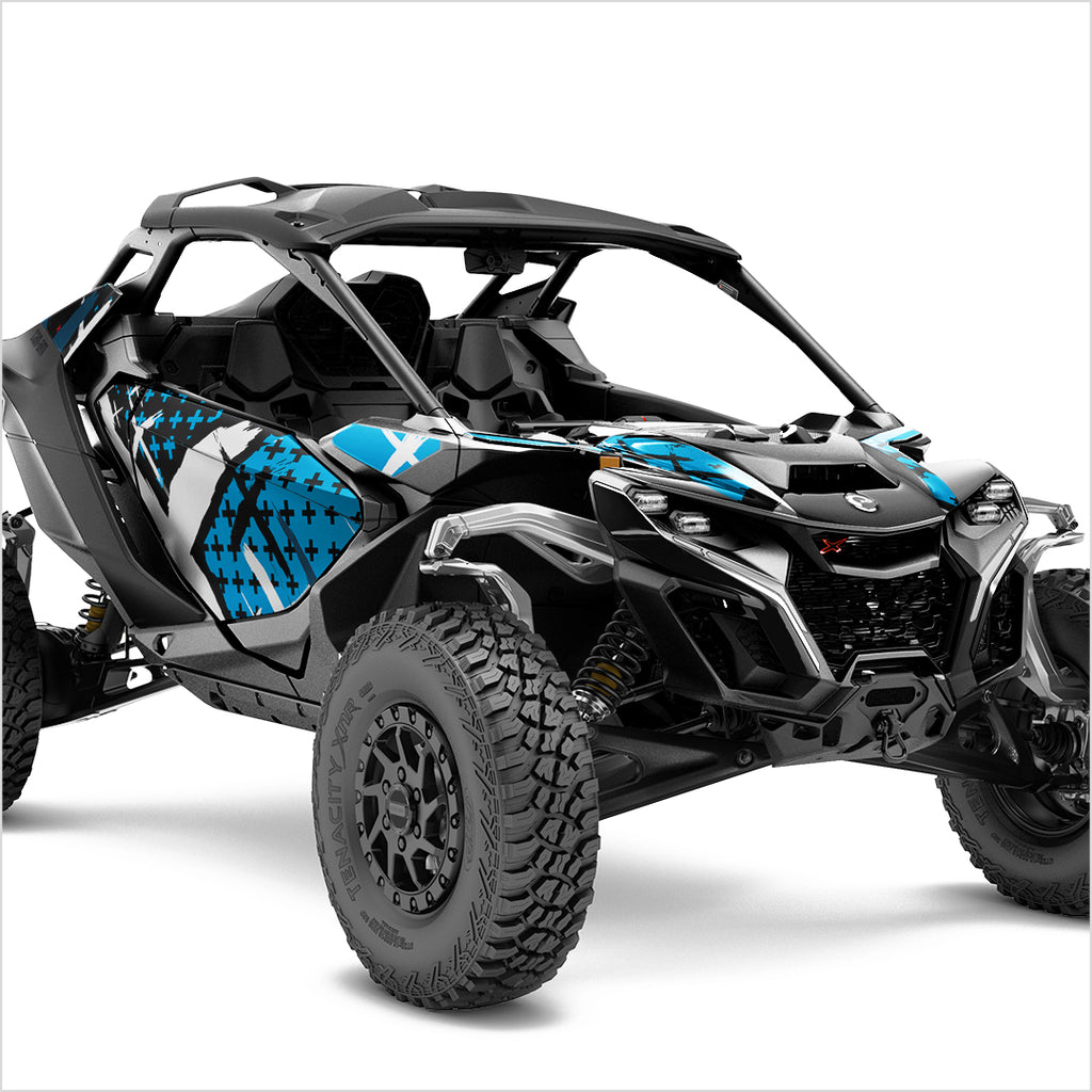 X design stickers for Can-Am Maverick R (8)