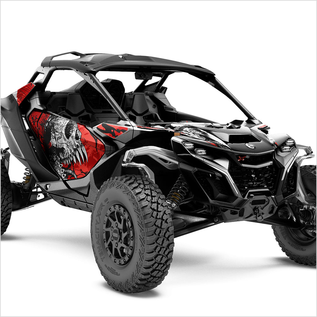 can-am-maverick graphics sticker kit custom design